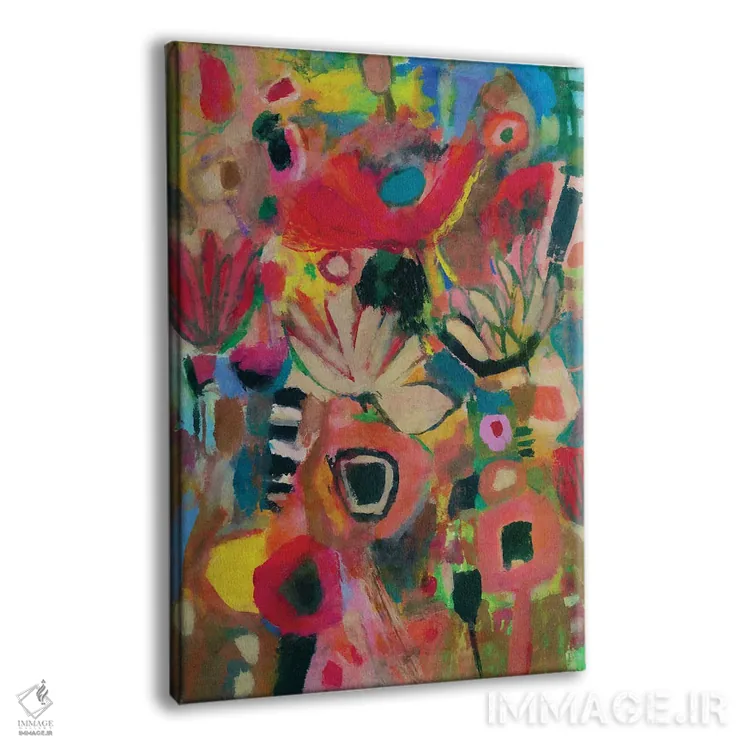 تابلو گلهای وحشی ۱۱ اثر آنجِل استوز - نمای پرسپکتیو محصول