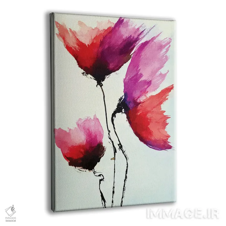 تابلو صدای گلها اثر آنجِل استوز - نمای پرسپکتیو محصول