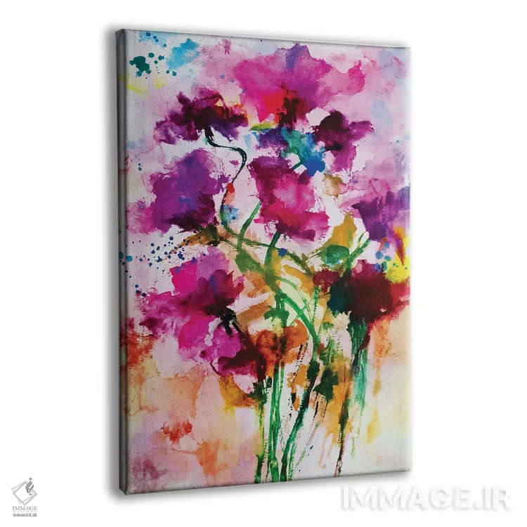 تابلو گلهای وحشی ۱۶ اثر آنجِل استوز - نمای پرسپکتیو محصول