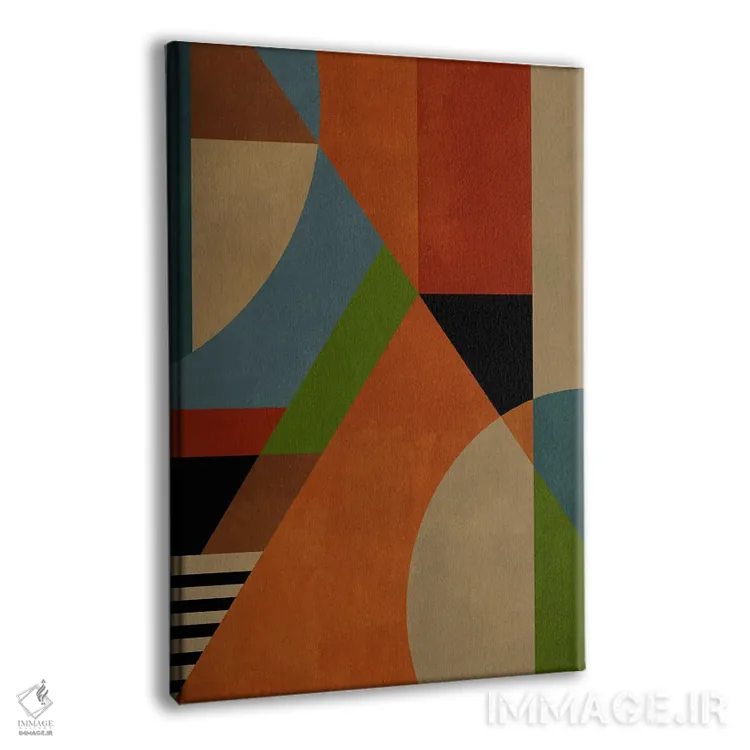 تابلو مفهوم هندسی XLXV اثر آنجِل استوز - نمای پرسپکتیو محصول