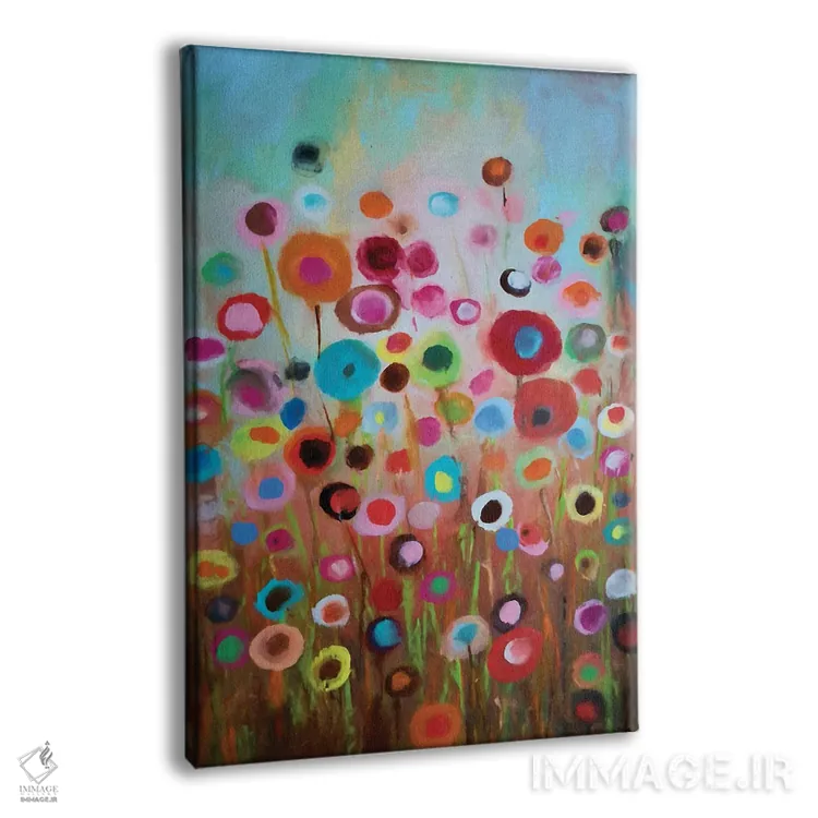 تابلو باغ شاد V اثر آنجِل استوز - نمای پرسپکتیو محصول