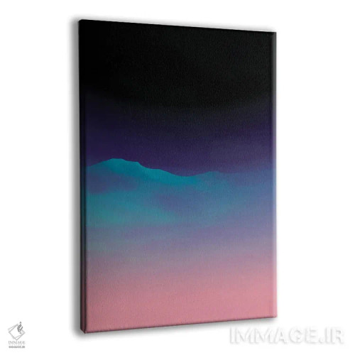 تابلو کوه آبی اثر آنجِل استوز - نمای پرسپکتیو محصول