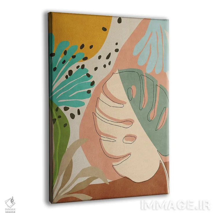 تابلو باغ گرمسیری شماره شش اثر آنجِل استوز - نمای پرسپکتیو محصول