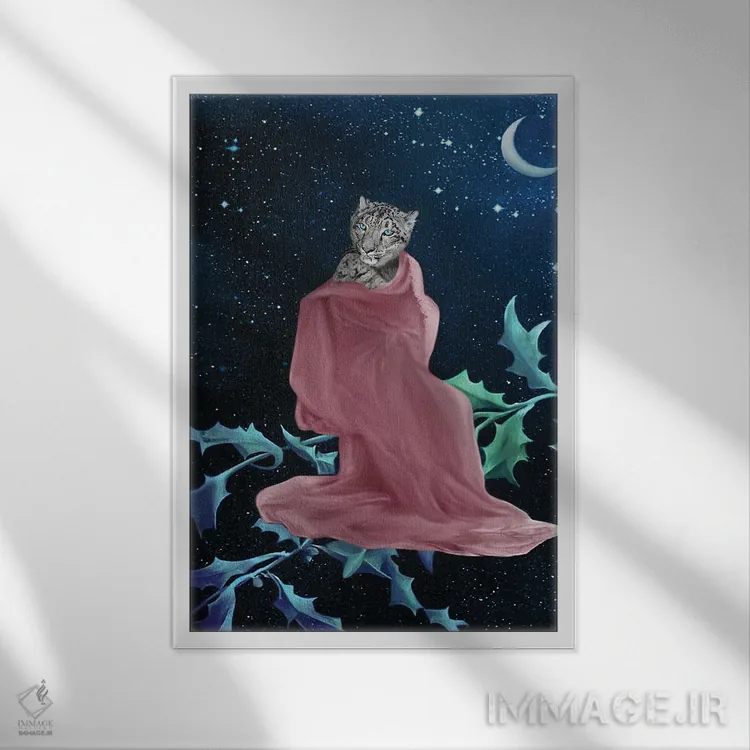 تابلو آرورا (اسم خاص؛ سپیده دم یا نام) اثر انیمال فَنسی - نمای قابدار سفید