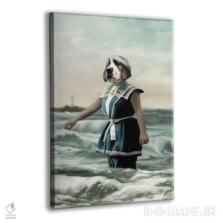 تابلو برندی (اسم خاص) اثر انیمال فَنسی - نمای پرسپکتیو محصول