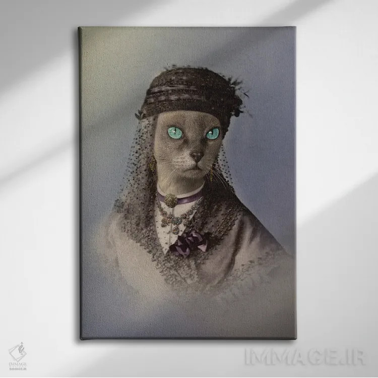 تابلو آمارا اثر انیمال فَنسی - نمای روبهرو روی دیوار