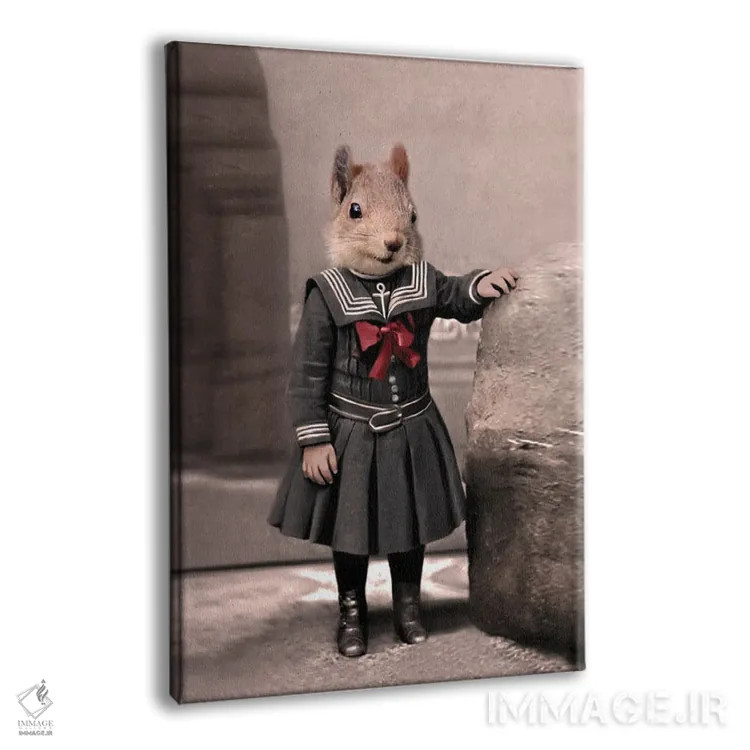 تابلو اِلوِی اثر انیمال فَنسی - نمای پرسپکتیو محصول