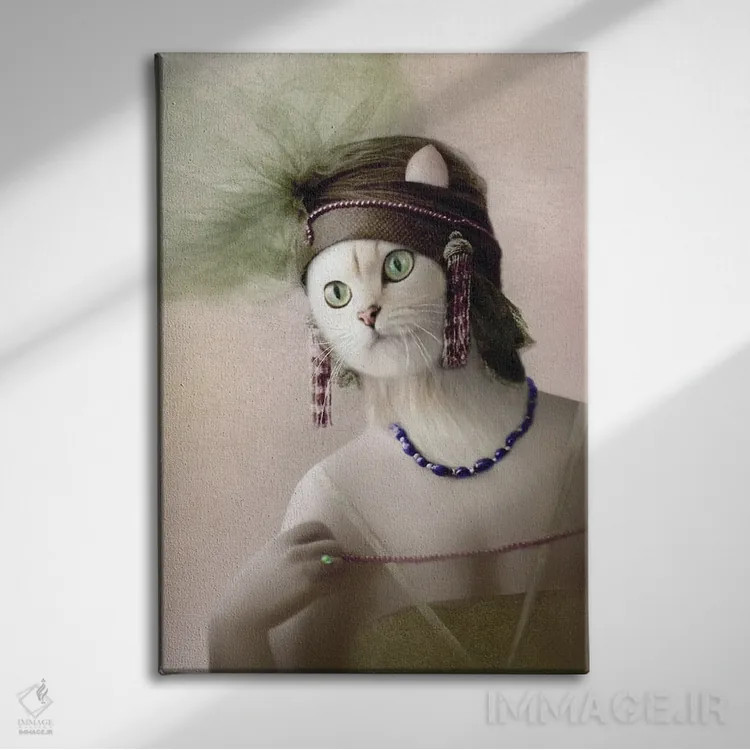 تابلو ایروِن اثر انیمال فَنسی - نمای روبهرو روی دیوار