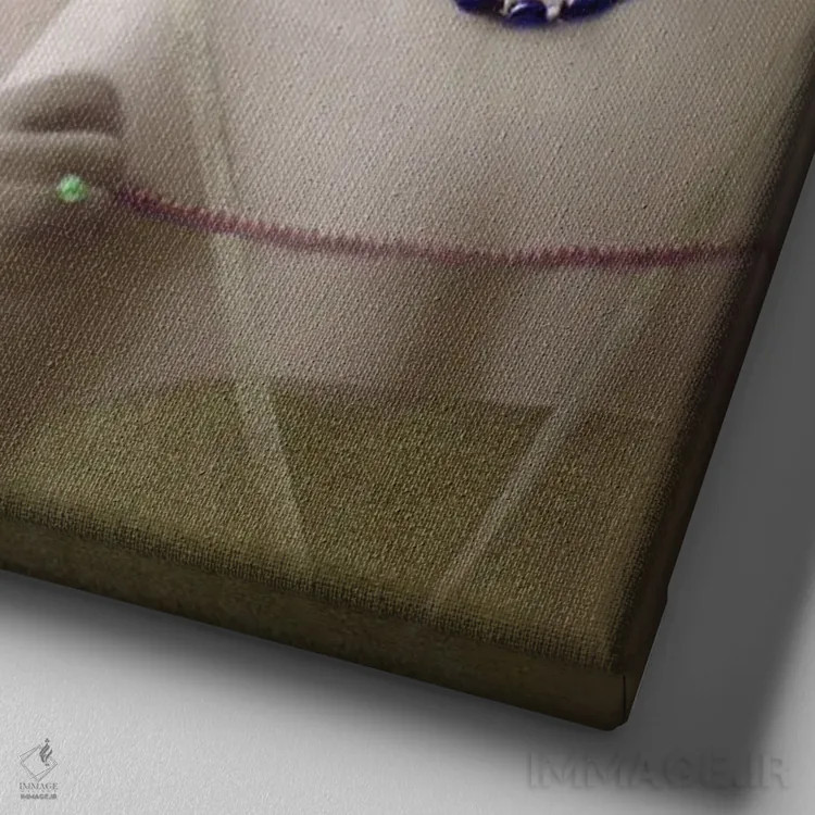 تابلو ایروِن اثر انیمال فَنسی - نمای نزدیک بافت بوم