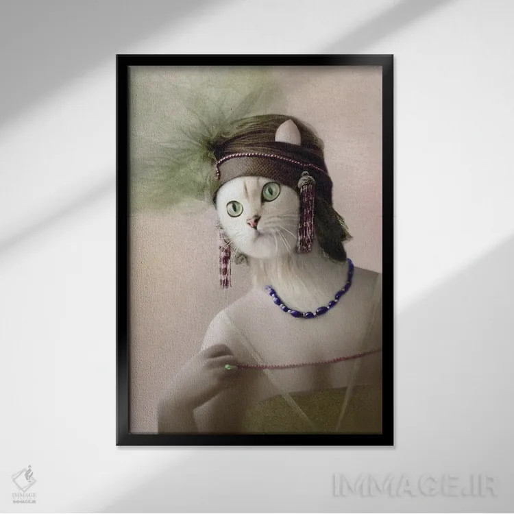 تابلو ایروِن اثر انیمال فَنسی - نمای قابدار مشکی