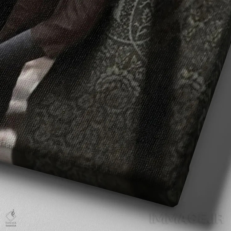 تابلو دوک اثر انیمال فَنسی - نمای نزدیک بافت بوم