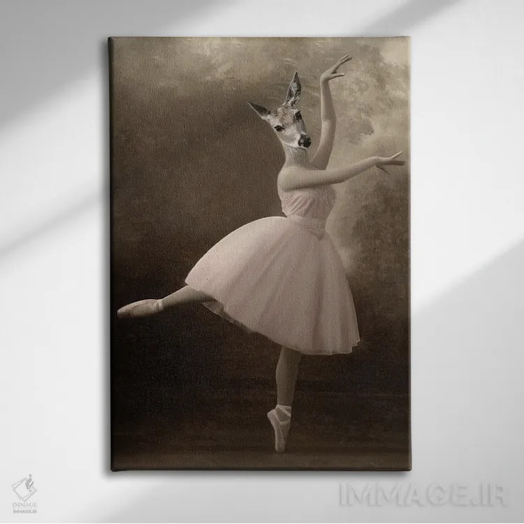 تابلو گریس اثر انیمال فَنسی - نمای روبهرو روی دیوار