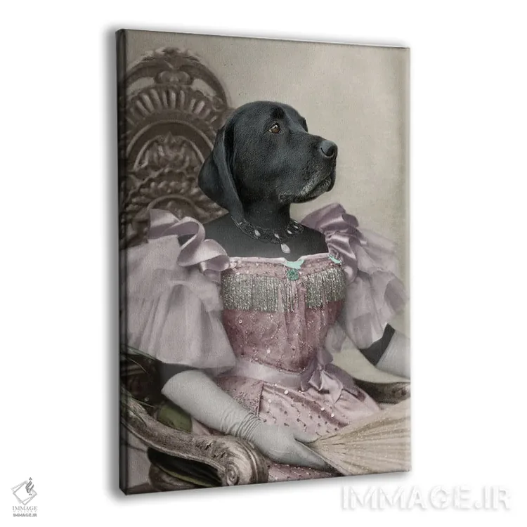 تابلو لامیایا اثر انیمال فَنسی - نمای پرسپکتیو محصول