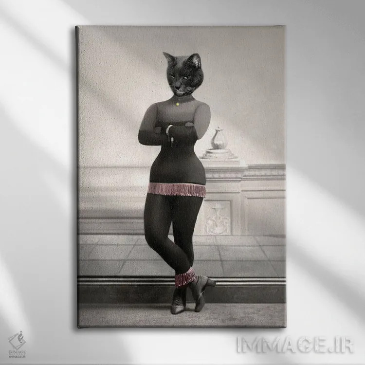 تابلو لیلِتو اثر انیمال فَنسی - نمای روبهرو روی دیوار