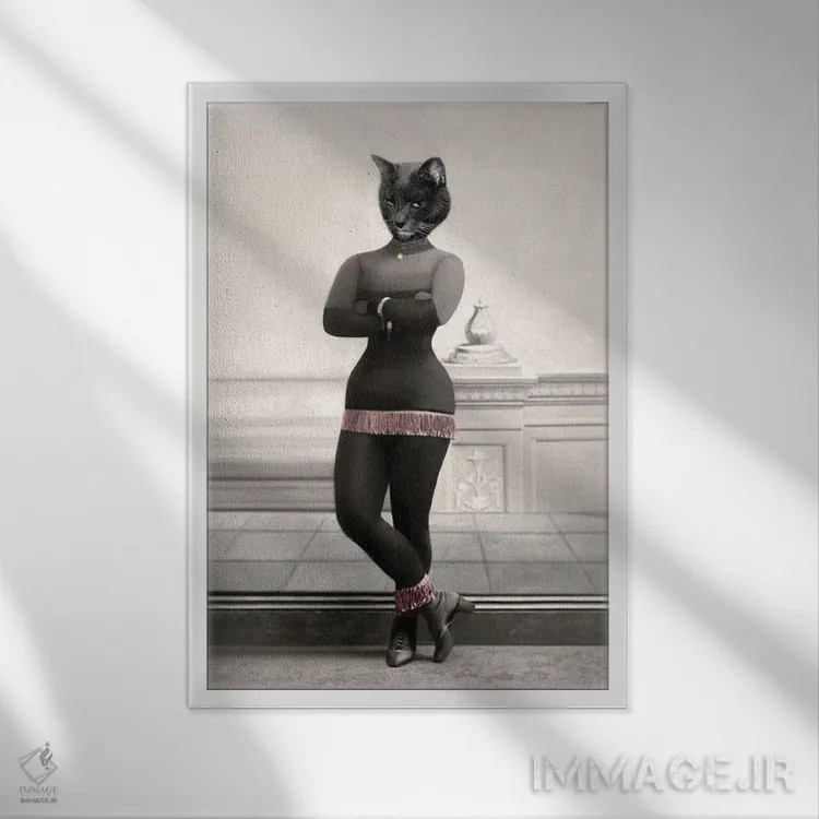 تابلو لیلِتو اثر انیمال فَنسی - نمای قابدار سفید