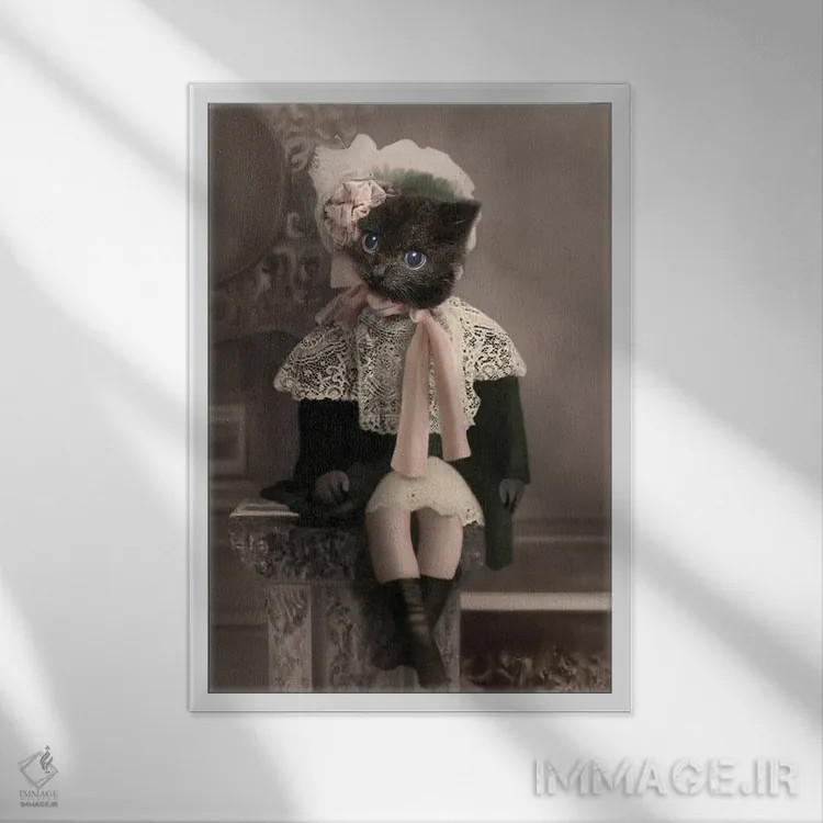 تابلو میسی اثر انیمال فَنسی - نمای قابدار سفید