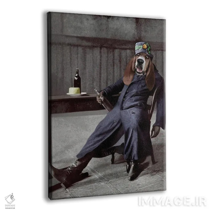 تابلو مرل اثر انیمال فَنسی - نمای پرسپکتیو محصول