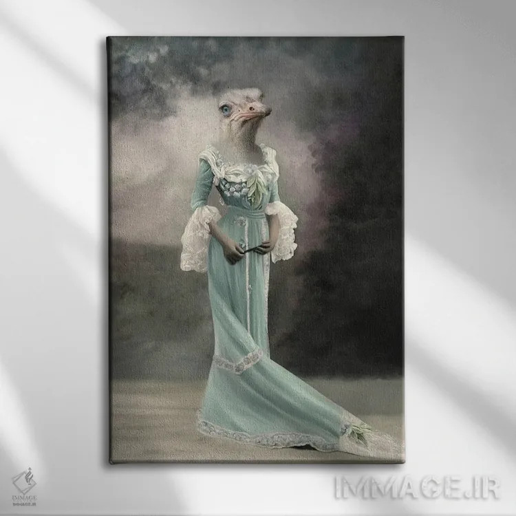 تابلو مایا اثر انیمال فَنسی - نمای روبهرو روی دیوار