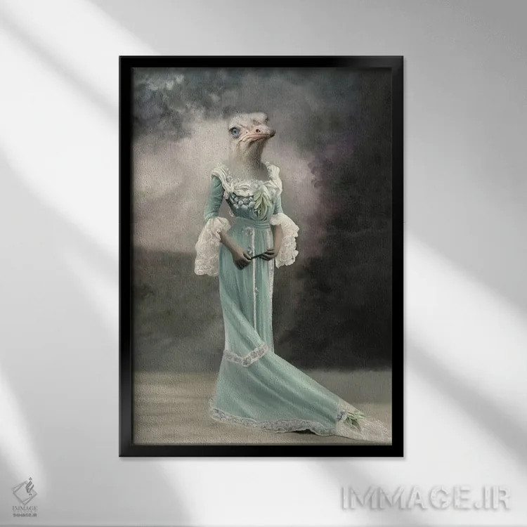 تابلو مایا اثر انیمال فَنسی - نمای قابدار مشکی