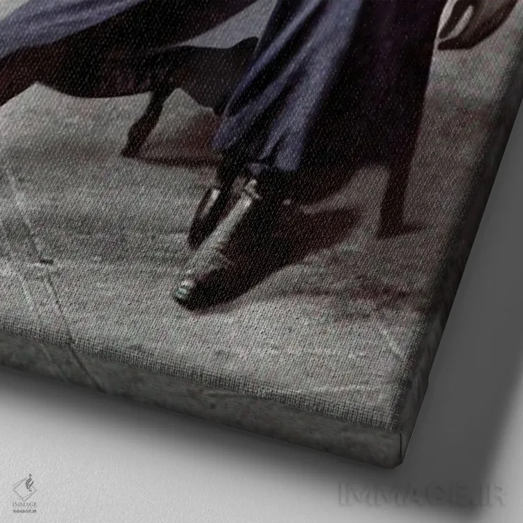 تابلو مرل اثر انیمال فَنسی - نمای نزدیک بافت بوم