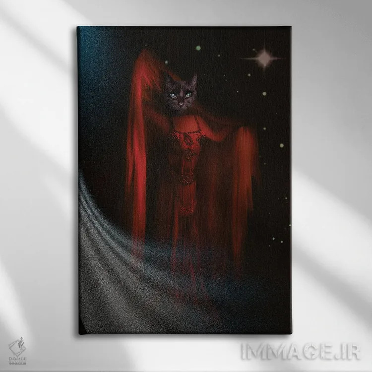 تابلو نزاریا اثر انیمال فَنسی - نمای روبهرو روی دیوار