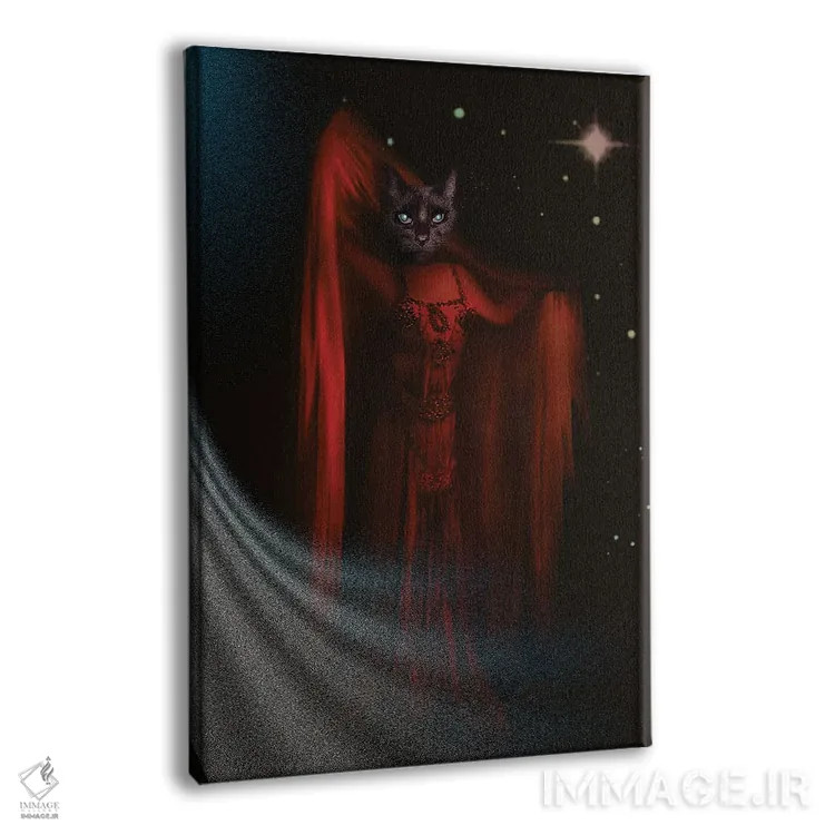 تابلو نزاریا اثر انیمال فَنسی - نمای پرسپکتیو محصول