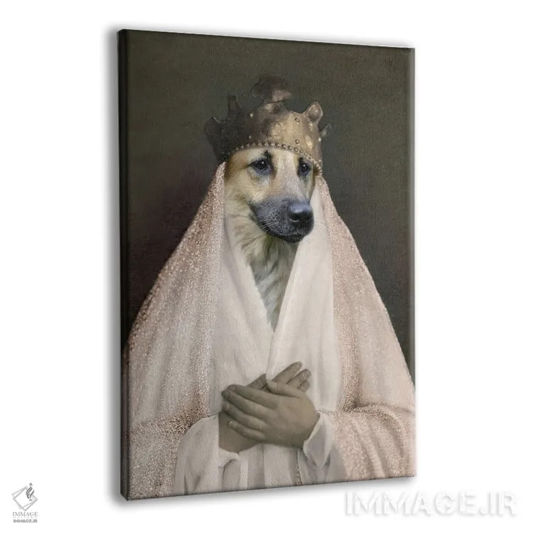 تابلو آنیا اثر انیمال فَنسی - نمای پرسپکتیو محصول