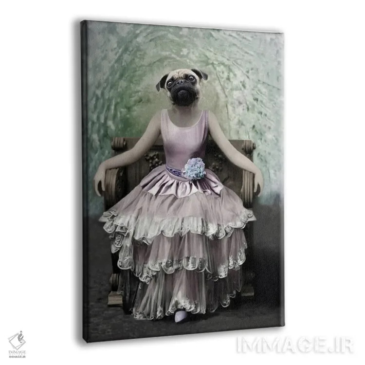 تابلو پریسی اثر انیمال فَنسی - نمای پرسپکتیو محصول