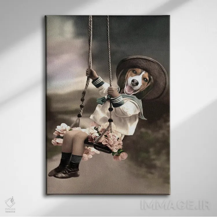 تابلو پارکر اثر انیمال فَنسی - نمای روبهرو روی دیوار