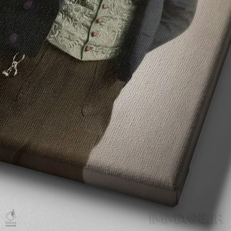 تابلو آپولو اثر انیمال فَنسی - نمای نزدیک بافت بوم