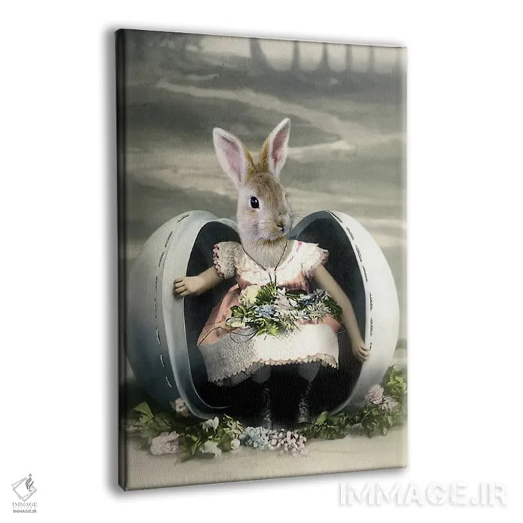 تابلو آوریل اثر انیمال فَنسی - نمای پرسپکتیو محصول