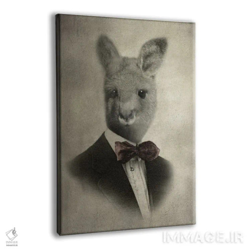 تابلو سر خندانپیشه اثر انیمال فَنسی - نمای پرسپکتیو محصول