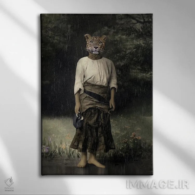 تابلو تالایا اثر انیمال فَنسی - نمای روبهرو روی دیوار