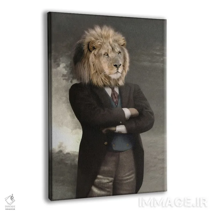 تابلو زوبا اثر انیمال فَنسی - نمای پرسپکتیو محصول