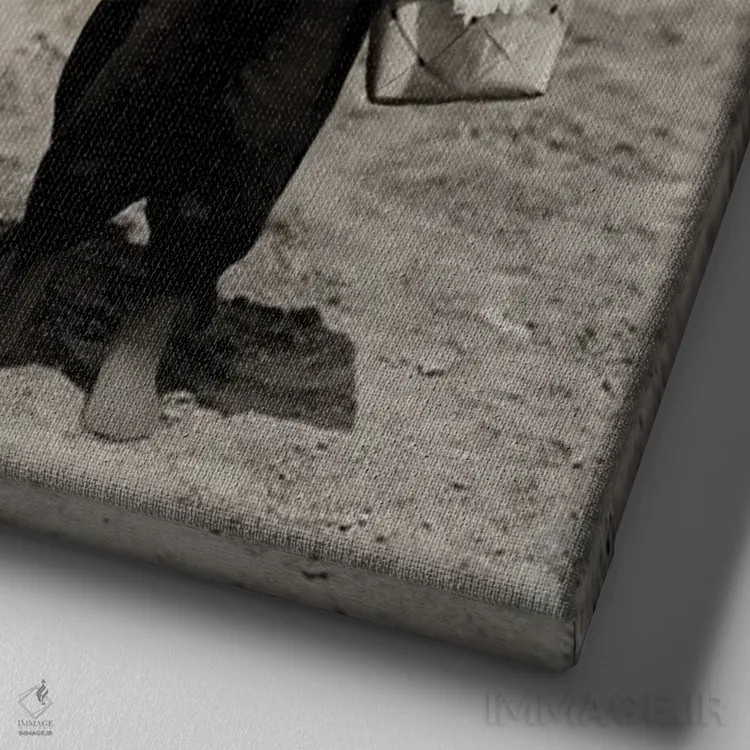 تابلو زوری اثر انیمال فَنسی - نمای نزدیک بافت بوم