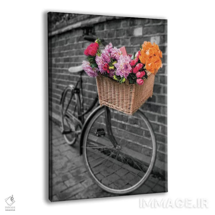 تابلو سبد گل دوم اثر آصاف فرانک - نمای پرسپکتیو محصول