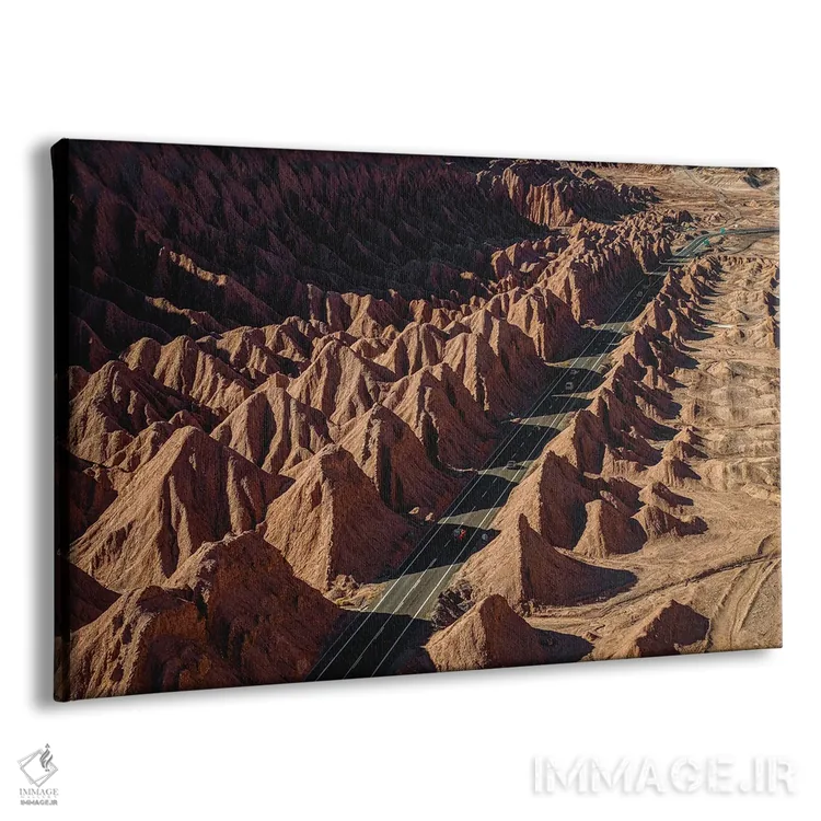 تابلو جاده اصلی صحرای آتاکاما اثر الکس جی پرز - نمای پرسپکتیو محصول