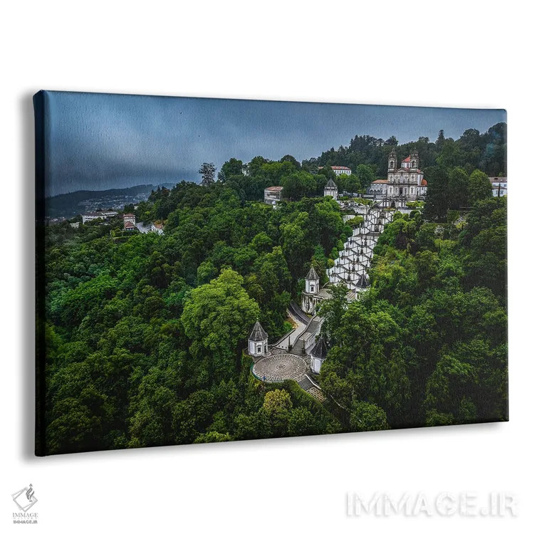 تابلو بوم ژزوس دو مونته (محوطه معنویتی پرتغال) اثر الکس جی پرز - نمای پرسپکتیو محصول