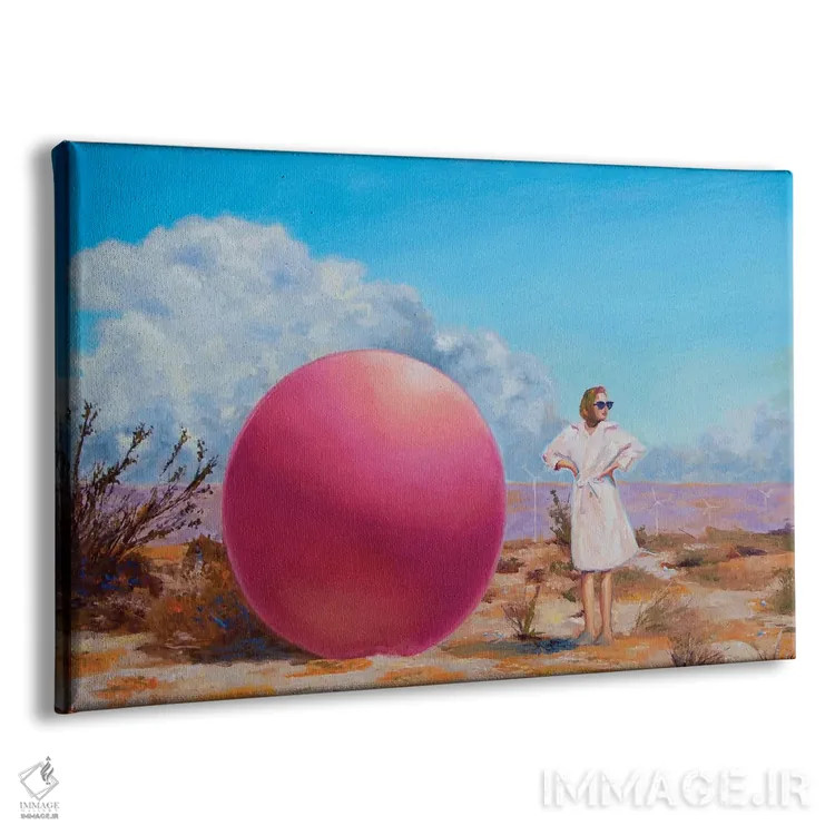 تابلو همه چیز خوب است اثر الکساندر گراهوفسکی - نمای پرسپکتیو محصول