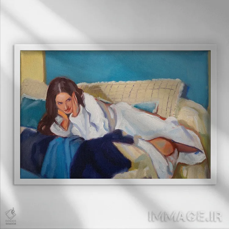 تابلو داستانهای قبل از خواب اثر الکساندر گراهوفسکی - نمای قابدار سفید