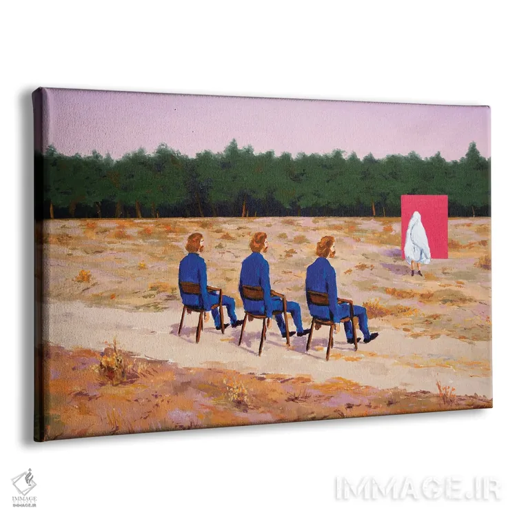 تابلو نام سوم اثر الکساندر گراهوفسکی - نمای پرسپکتیو محصول