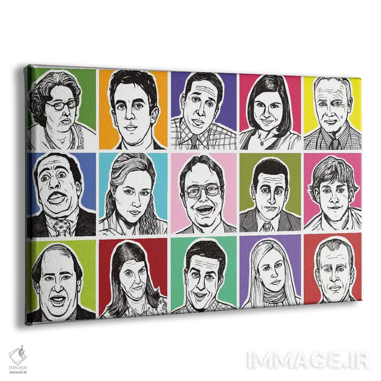 تابلو اداره (نام سریال) اثر آلیسون گاتچل - نمای پرسپکتیو محصول