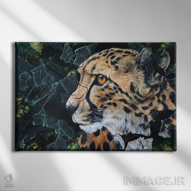 تابلو آنیَا اثر آناگرُز - نمای روبهرو روی دیوار