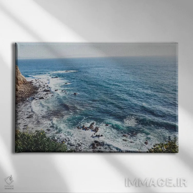 تابلو پالوس وردس (محله یا شهرک در کالیفرنیا) اثر آن هادک - نمای روبهرو روی دیوار