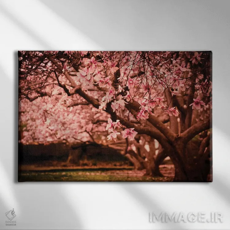 تابلو بهار (فرانسوی) اثر آن هادک - نمای روبهرو روی دیوار