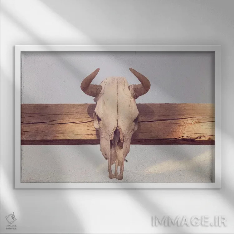 تابلو یادگاری/عتیقه اثر آن هادک - نمای قابدار سفید