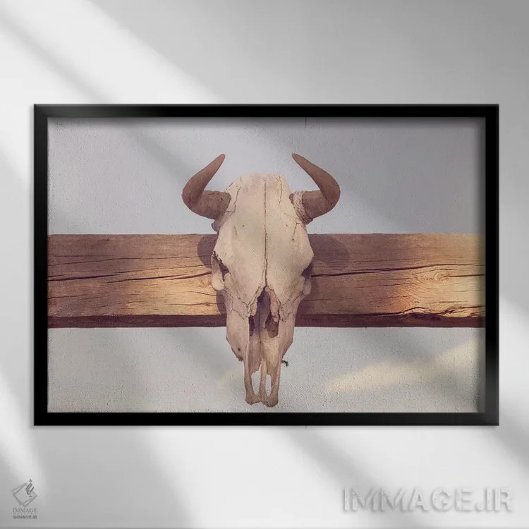 تابلو یادگاری/عتیقه اثر آن هادک - نمای قابدار مشکی