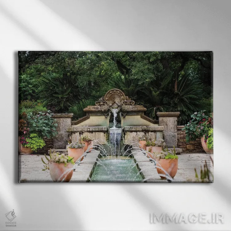 تابلو عناصر سن آنتونیو اثر آن هادک - نمای روبهرو روی دیوار