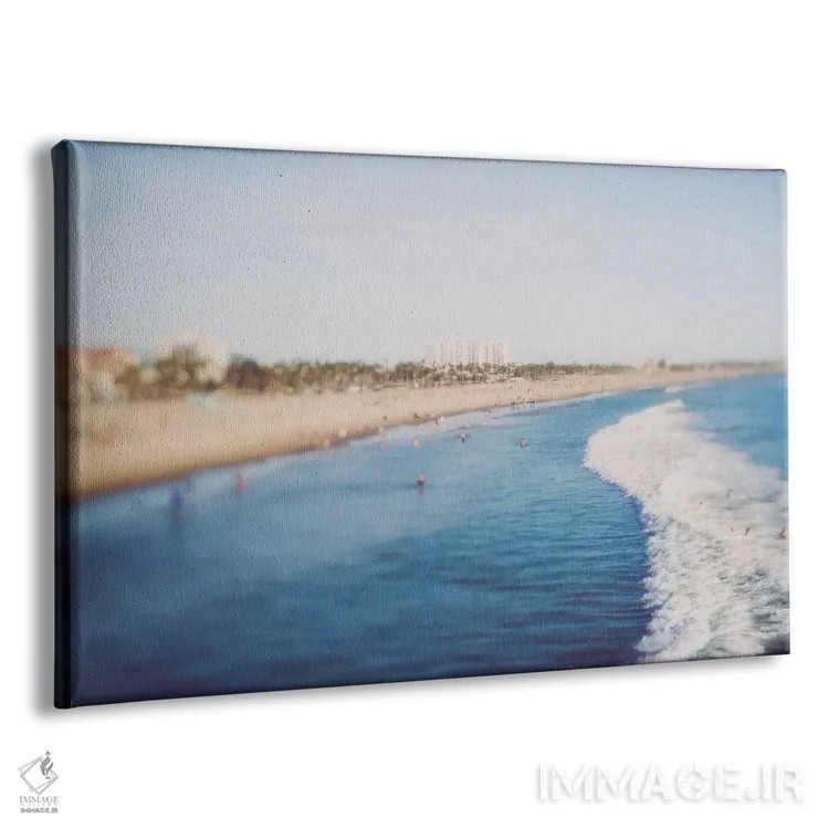 تابلو روز ساحل سانتا مونیکا اثر آن هادک - نمای پرسپکتیو محصول
