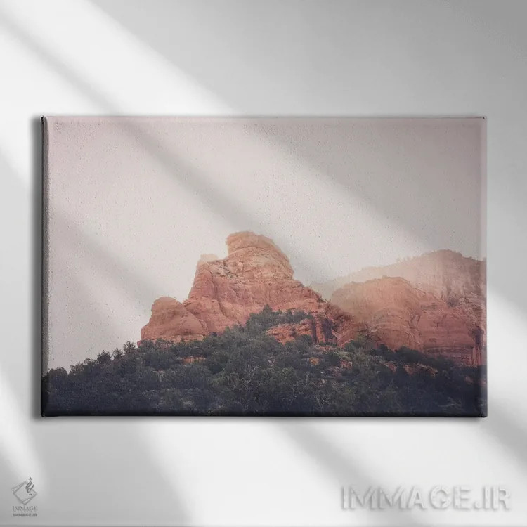 تابلو سدونا ۲ اثر آن هادک - نمای روبهرو روی دیوار